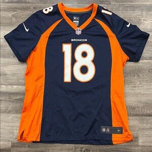 Nike Kids Blue and Orange Jersey